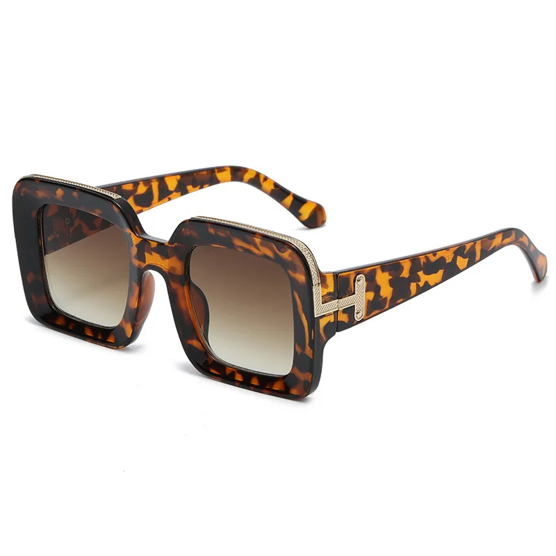 العلامة التجارية تصميم إطار مربع النظارات الشمسية للنساء الرجال موضة خمر الاتجاه شعبية في الهواء الطلق الدراجات الأسود uUV400 نظارات شمسية 2025