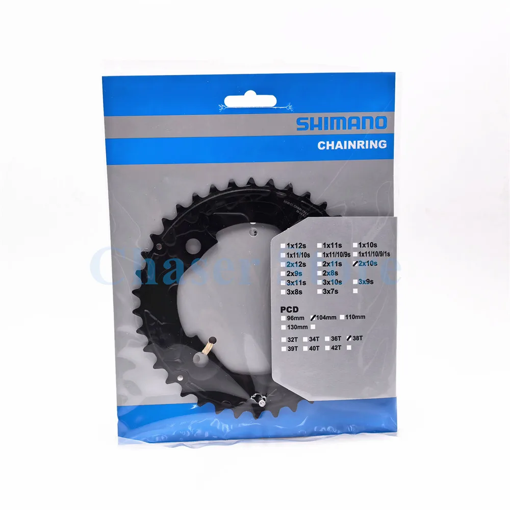 SHIMANO Deore FC-M617 M627 Kurbelgarnitur Kettenblatt 36T 38T