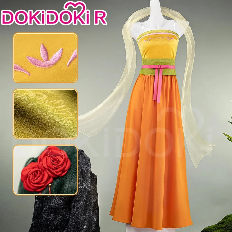 

qq28LQIN STOCK Cosplay Anime The Apothecary Diaries【S-3XL】DokiDoki-R Women Dress Maomao Costume Plus Size