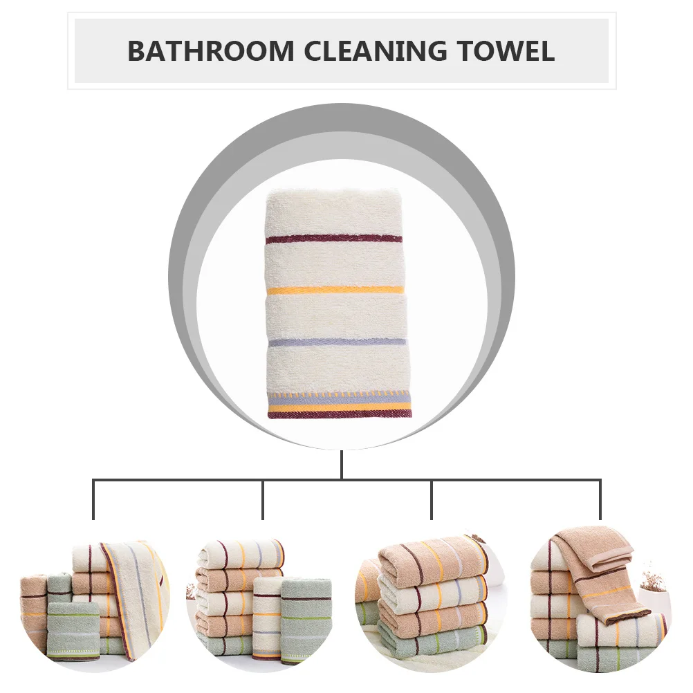 

3Pcs Pure Cotton Facial Towel Breathable Quick Dry Multi Purpose Home Bathroom Use Pure Cotton Towel Washcloth