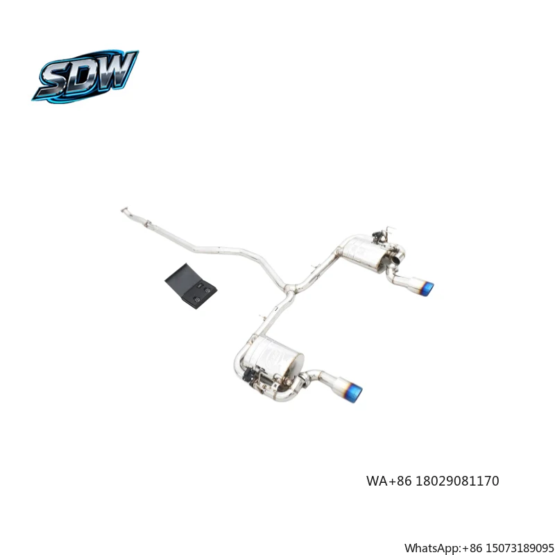 

All SS304 Valvetronic Catback Exhaust System for 1.5T 2.0T CR-V 2.4L Fit 1.5L Modified Car
