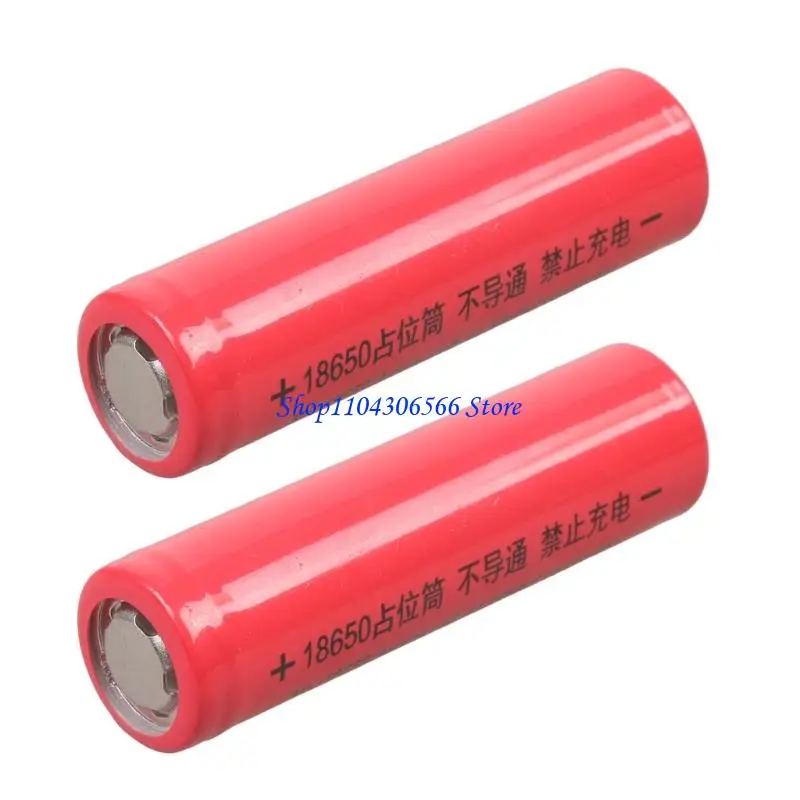 02DD NonRechargeable 18650 Cell Placeholders For Adapters Soldering Practice