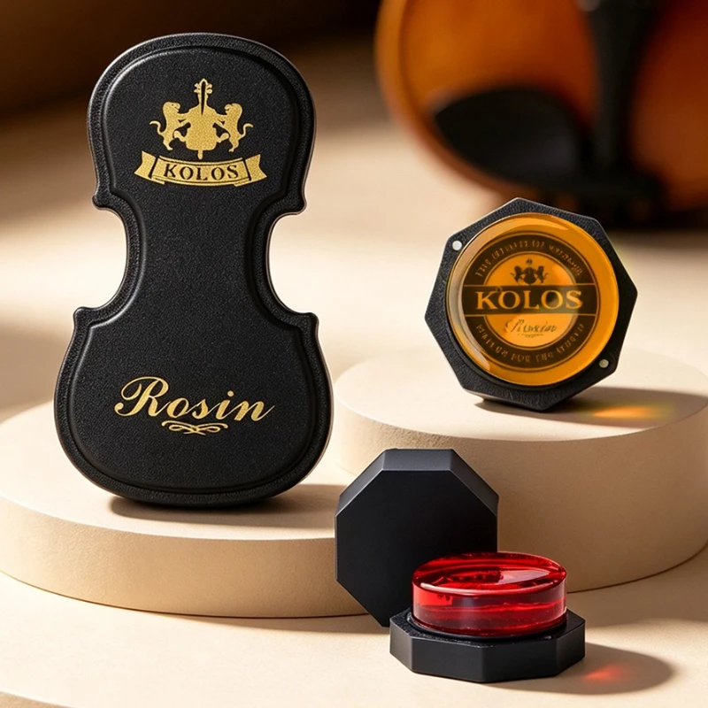 Low Dust Violin Rosin High Adhesion Cello Rosin Non-slip High Purity Erhu Rosins Professional Stringed Instruments Accessories