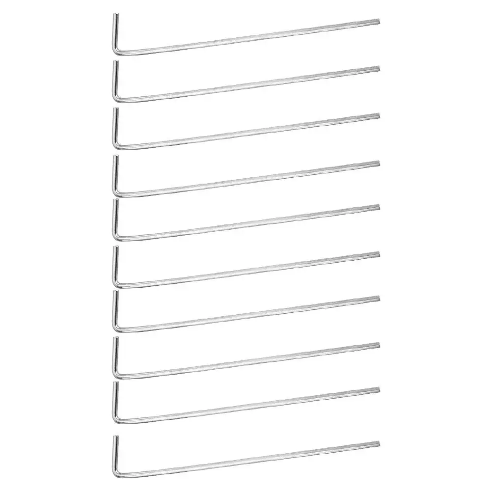 32 Pcs Ground Nail Tent Supplies Pegs Stakes Heavy Duty Thread Garden Windproof Nails Camping Tarp Iron Beach Galvanized