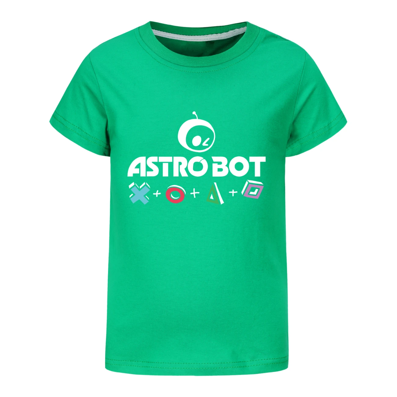 Camisetas Astro Bot T 셔츠 어린이 공포 게임 Astrobot T-셔츠 유아 소녀 반팔 탑 소년 만화 의류 아동 셔츠