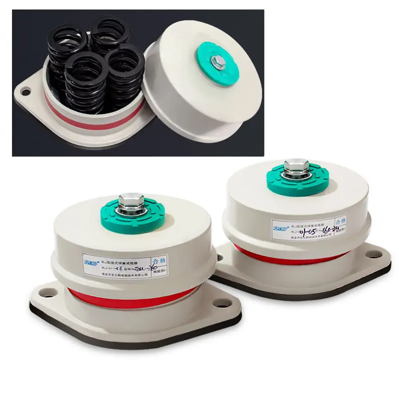 4 Stück Dämpfungsfeder Vibrationsisolator Anti-Vibrations-Pad für Ventilatoren Wasserpumpen Klimaanlagen Außengeräte Wärmepumpen