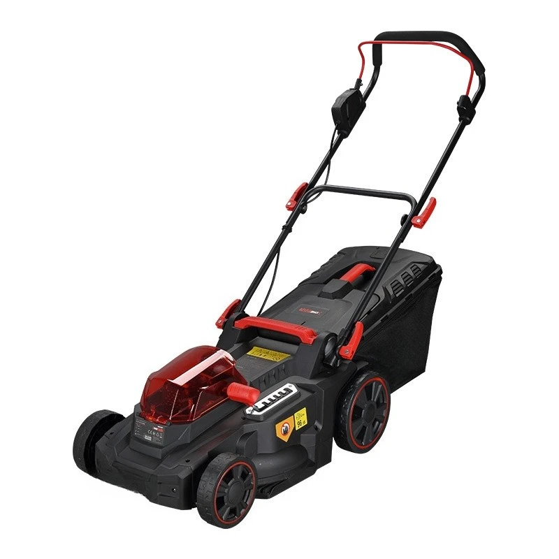 High-Efficiency Cordless Electric Push Reel Mower Self-Propelled Lawn Mowing Tool for Home Garden Care
