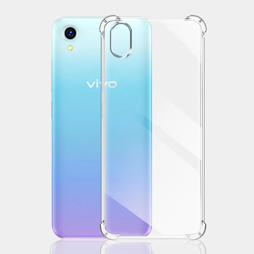 Shockproof Case For Vivo Y91C Y91i Cover Silicone Soft Clear Phone Cases For Vivo 91i 1816 1820 Coque For Vivo Y1S Funda