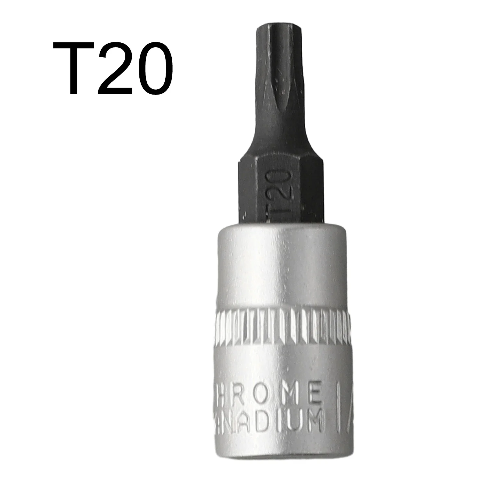 1pc Drive Socket Set Torx Screwdriver Bits 1/4inch Wrench Socket Adapter T15 T20 T25 T27 T30 T40 Hand Tool