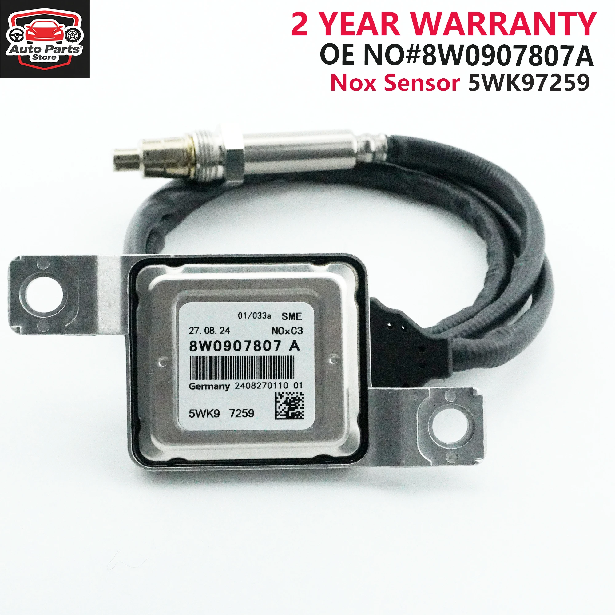 

8W0907807A 5WK97259 Nitrogen Oxide NOx Sensor Fist For Audi A4 A5 Q5 Diesel