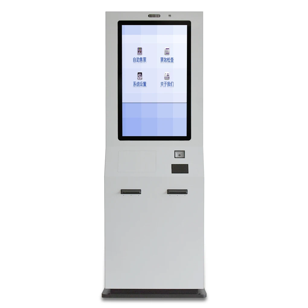 Outdoor Waterproof Self Service Payment Kiosk for Camping, Cash Acceptor Ticket Printer Scanner, Metal Case, AliExpress Hot Sale