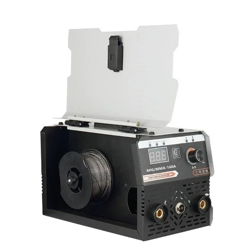 

120А Европейский стандарт 110В220В с аксессуарами Безогазовый сварочный аппарат MIG/MMA-160A