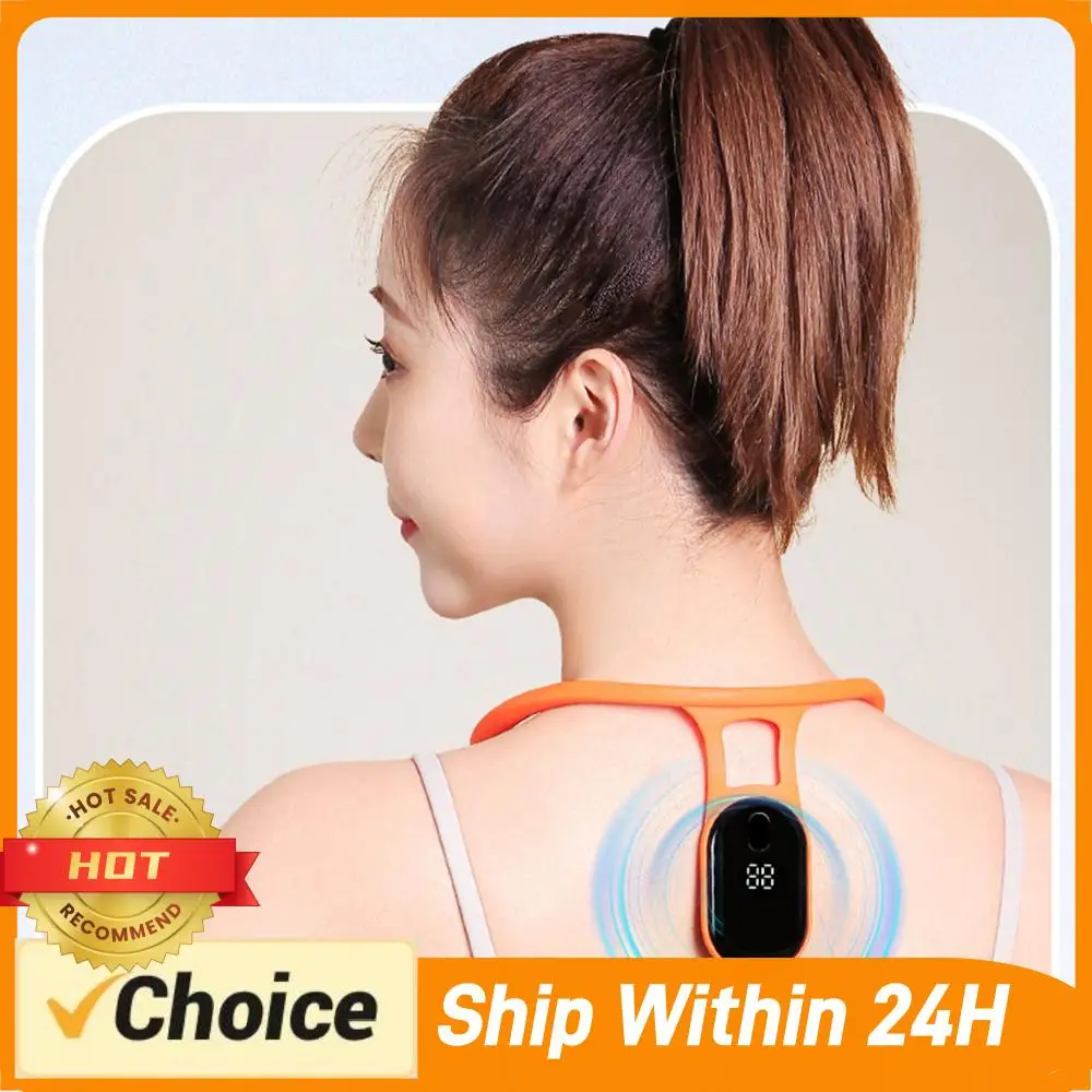 Smart Posture Corrector with Smart Vibration Reminder Back Straightener Realtime Scientific Monitoring for Men and Women