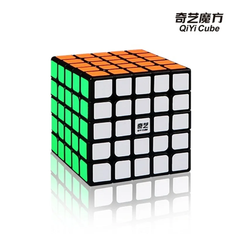 

QiYi 5x5 S2 магический куб QiZheng S2 5x5x5 магический куб 5-слойный скоростной куб профессиональный Куб ВОЛШЕБНЫЙ пазл игрушка для детей