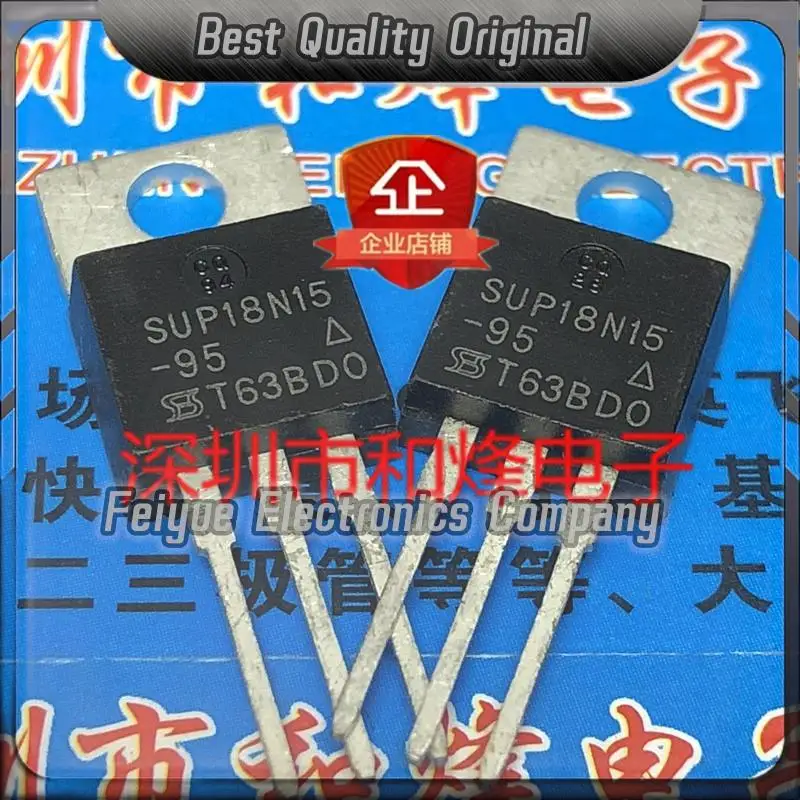 5PCS-20PCS  SUP18N15-95  TO-220 150V 18A   Best Quality Imported Original