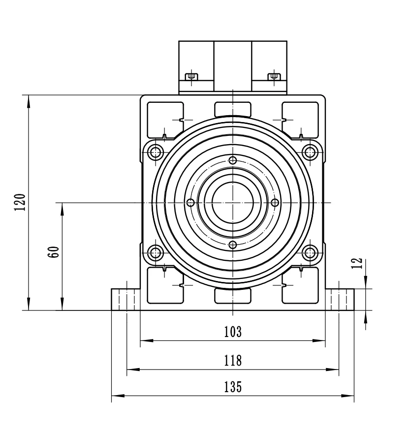CS Spindle 9.5kw Aircooling ER32 CNC Spindle Motor For Woodworking