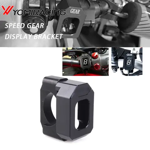 범용 오토바이 속도 기어 디스플레이 표시기 홀더 브래킷 혼다 CB500X CB1000R CBR650F NC700X for Suzuki for Yamaha