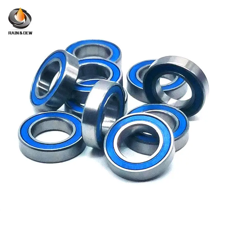 

6801RS Bearing ABEC-7 (10PCS) 12*21*5 mm Thin Section 6801-2RS Ball Bearings 61801 RS 6801 2RS With Blue Sealed L-2112DD