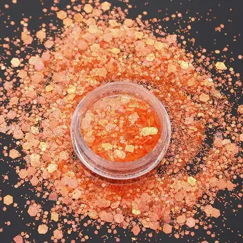 1kg velkoobchodní mix šestiúhelníkových holografických flitrů na nehty, třpytivých manikúrních vloček, chameleonového pigmentu pro kutily, umělecké řemesla a výrobu šperků 12 nejlepší prodej třpytky 1kg - №11