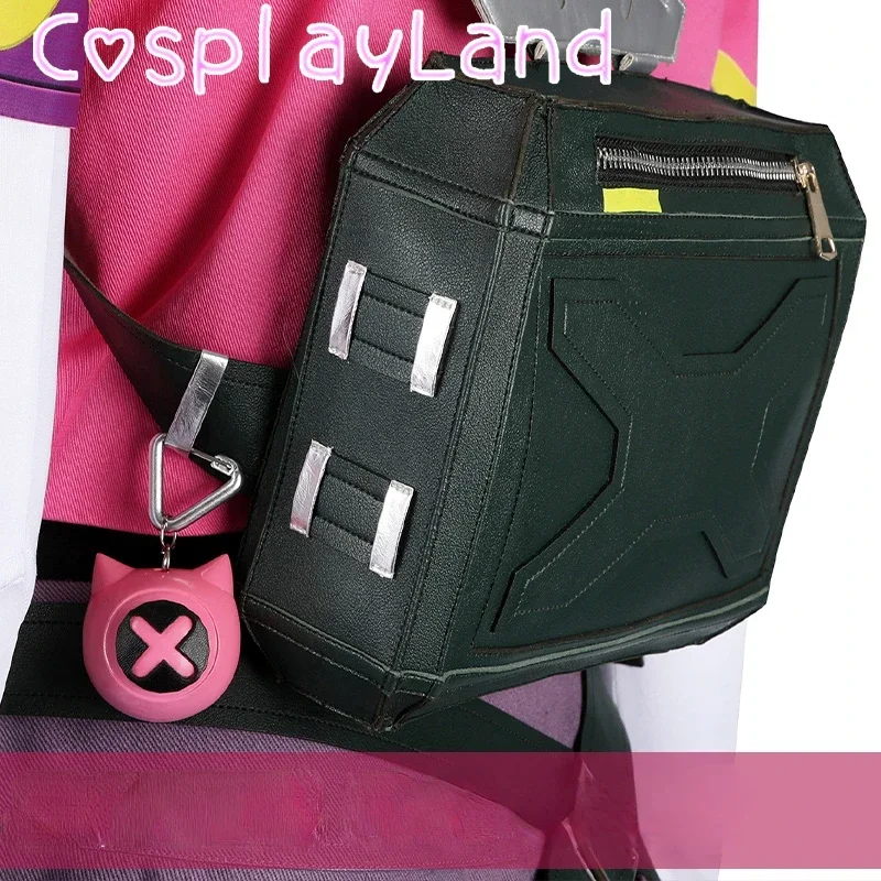 Sn88 valorant chiodi di garofano costume cosplay rosa chiodi di garofano camicia pantaloni vestito Donna Donna vestito da gioco Festa di carnevale di Halloween Comic Con