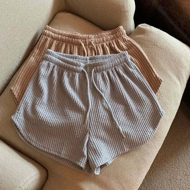 High Waist Wide Leg Pants Loose Casual Slimming Summer New Style plus Size Women's Shorts Sports Sweatpants Commute Style