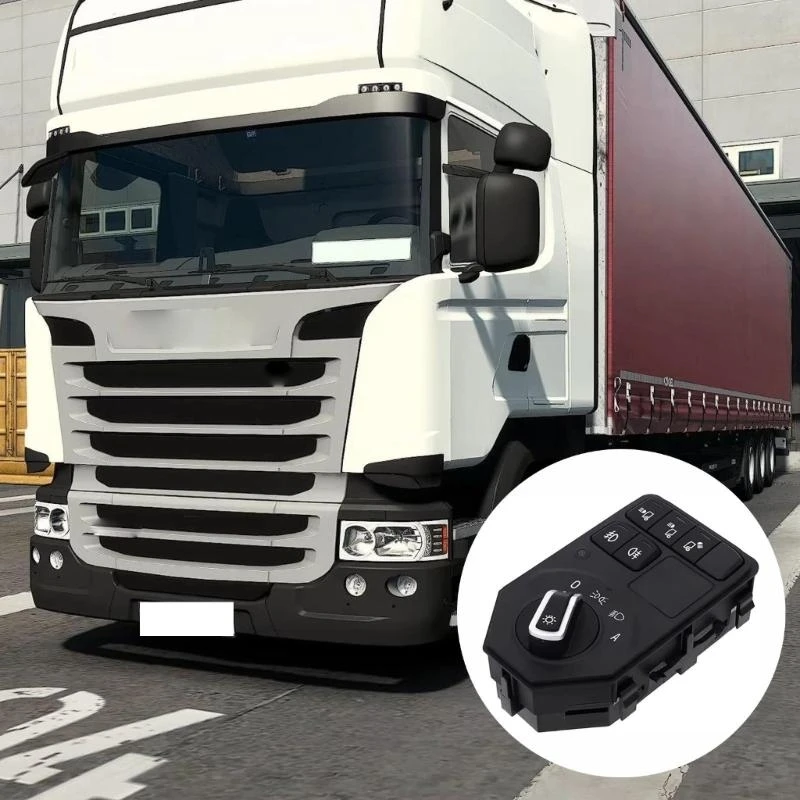 

Профессиональный блок управления регулировкой фар 24 В, выравнивающие переключатели для грузовика R410, 6-контактный 2673074