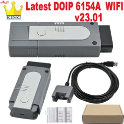 Original case 1:1 6154A DOIP NEW V23.01 OBD 2 cable WIFI 6154 obd 2 Scanner UDS CAN FD Cover All Model Function Diagnositc Tool