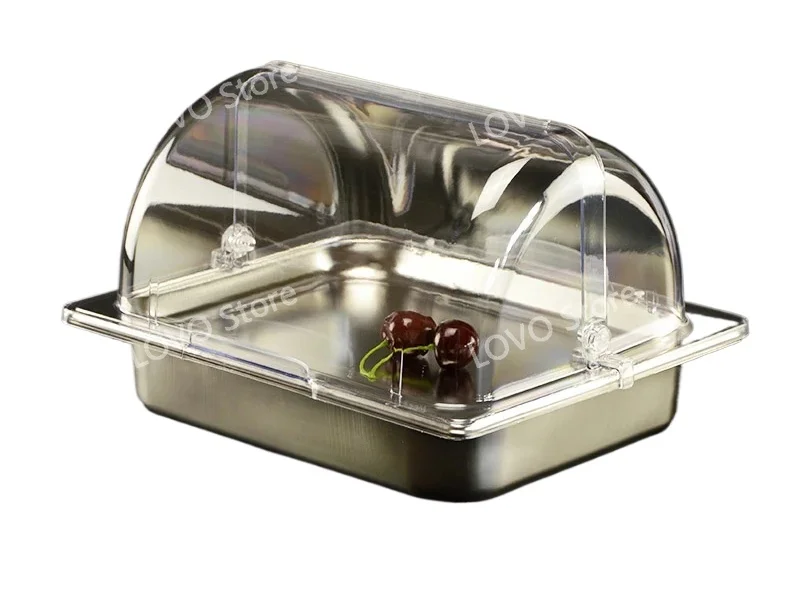 

Buffet food display tray keeps cold and insulated