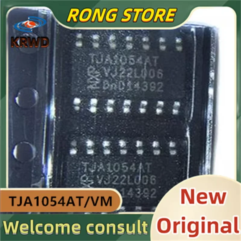 (5PCS) TJA1054AT TJA1054AT/VM TJA1054 SOP14  New and Original Chip IC