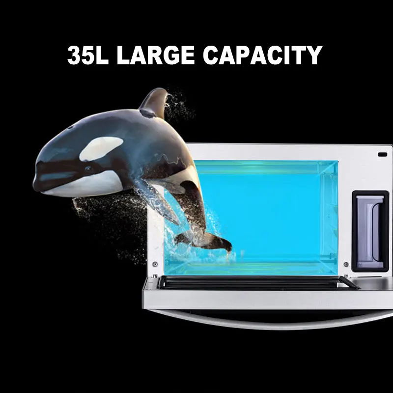 家庭用インテリジェント電気オーブン,大容量,40l