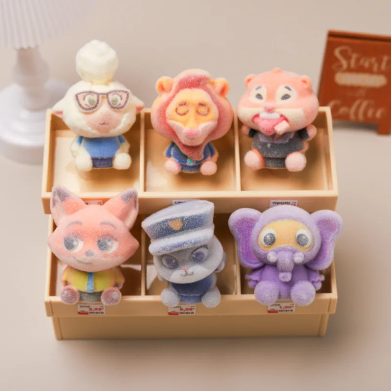 9 قطعة ل Zootopia سطح المكتب الحلي جودي هوبس ونيك وايلد سر تحصيل الشكل مجموعة ل أنيمي زخارف مكتب/هدايا عيد الميلاد