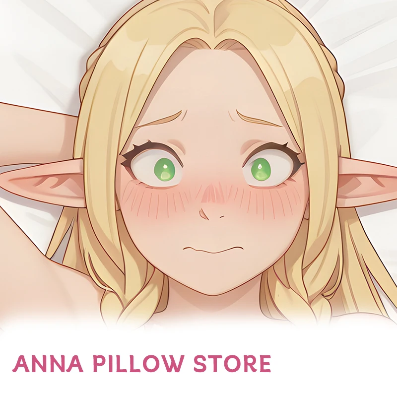 Anime Pillow case Cover Double-Sided Print Delicious In Dungeon Marcille Donato Dakimakura Life-size Body Pillow