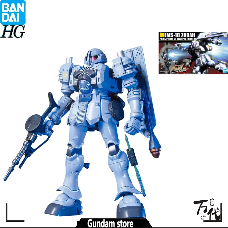 

ORIGINAL BANDAI GUNDAM ANIME MODEL HGUC SERIES 1/144 EMS-10 ZUDAH MSIGLOO ACTION FIGURE ASSEMBLY MODEL TOYS GIFTS FOR CHILDREN