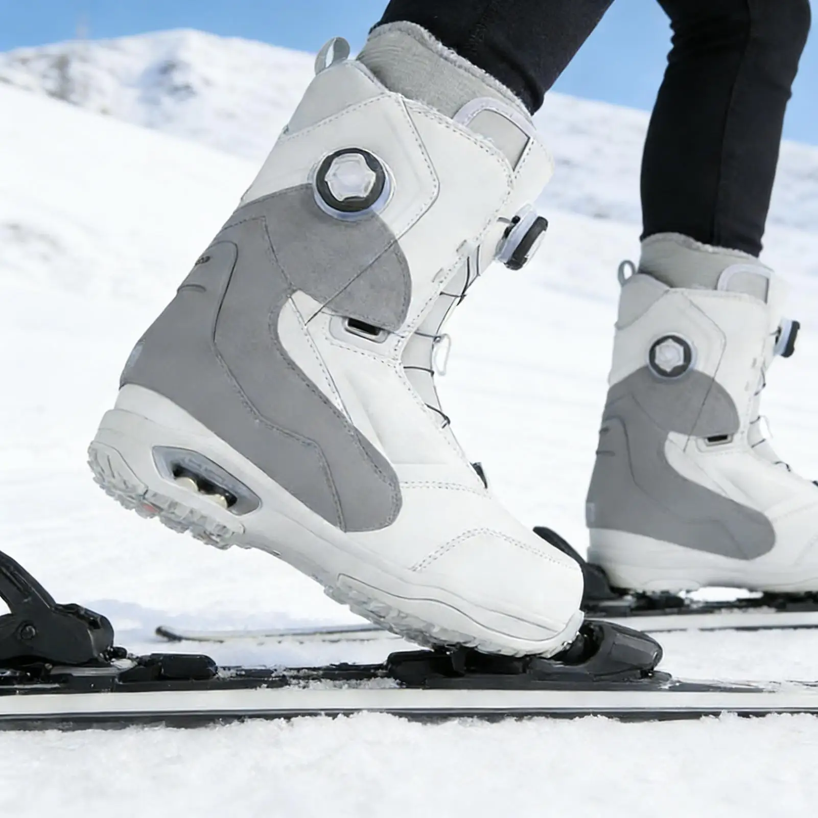 

10pcs Ski Boot Fitting Foam, Ankle Wrap Pads Boot Inserts Protector Cuttable Self-Adhesive Foam Cushion Snow Boot Heel Grips