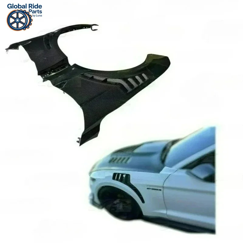 

Suitable for Top-Tier Stylish Mustang 2015-2016 Side Fender Leaf Panel Carbon Fiber