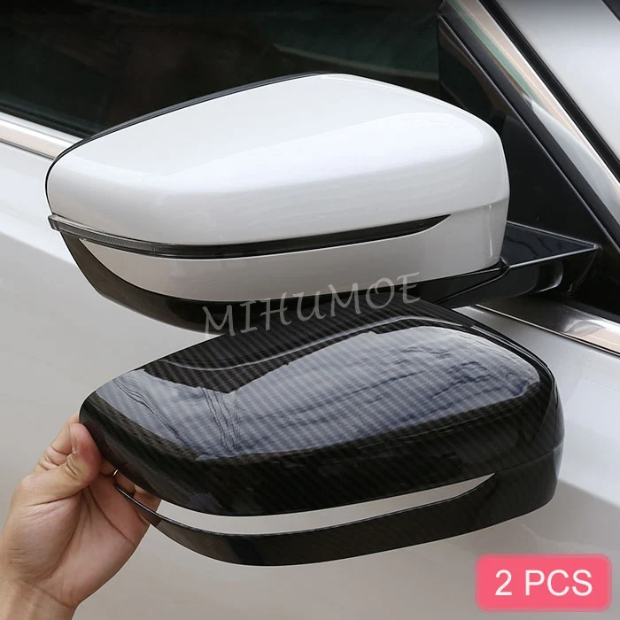 For 2021-2026 BMW 2/3/4/ Series (G42 G20 G21 G22 G23 G26) Carbon Fiber Side Wing Rearview Mirror Cover Caps car accessories
