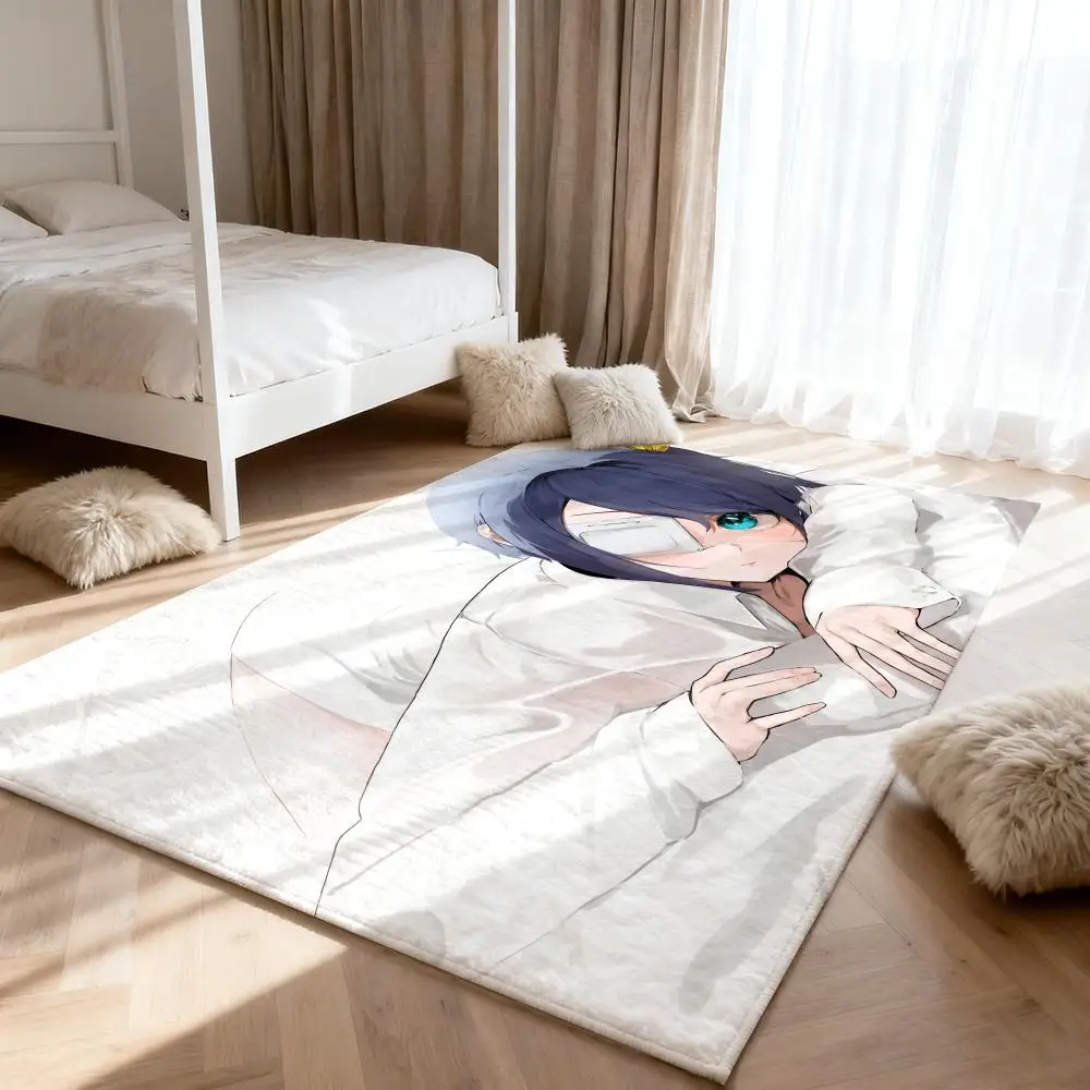 

Love C-Chunibyo Other Delusions Floor Mat Soft Thickened Absorbent Non-Slip Bedroom Living Room Door Mat Home Decor Flannel Rugs