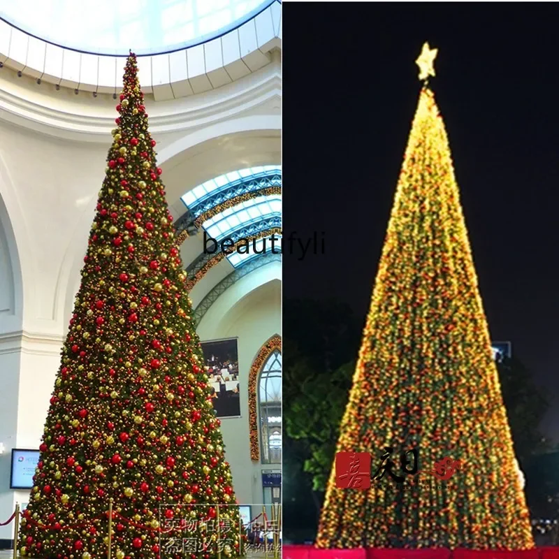 Christmas tree Large frame 3/4/5/6/7/8/Outdoor luminous tree Christmas decorations