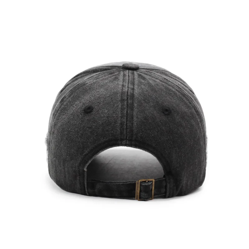 Washed Retro Baseball Cap, Made Old and Adjustable Sun Hat