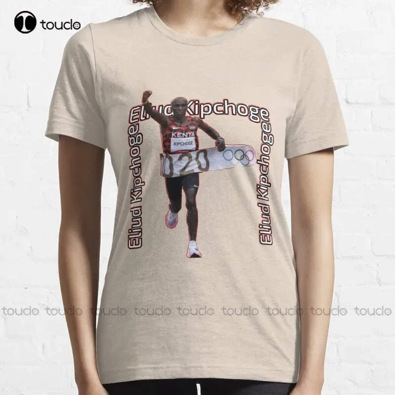 New Eliud Kipchoge 2 T-Shirt Mens Short Sleeve Shirt Cotton Xs-5Xl Custom Aldult Teen Unisex Digital Printing Tee Shirts Tshirt