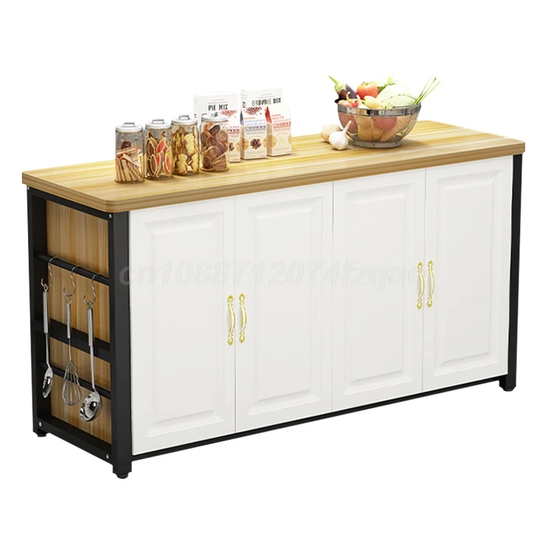 Kitchen Islands Storage Shelf Storage Rack Home Organizer Cabinet Furniture With Non-slip Feet For Kitchens Complete Cabinets