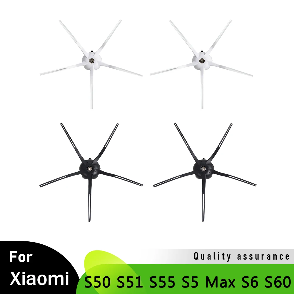 

Side Brush For XiaoMi Roborock E25 E35 S50 S51 S55 S5 Max S6 S60 S6 Pure S6 MaxV Robot Vacuum Cleaner For Household Cleaning