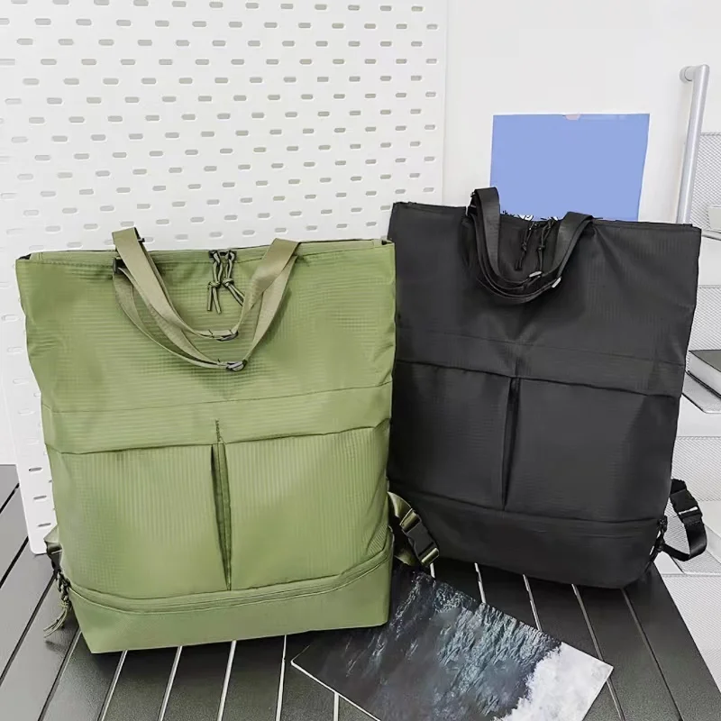 Y 2K Unisex Grote Capaciteit Nylon Rugzak Mannen Waterdichte Sporttas Vrouwen Casual Reizen Backbag Trend Schooltassen Vrije Tijd Handtas