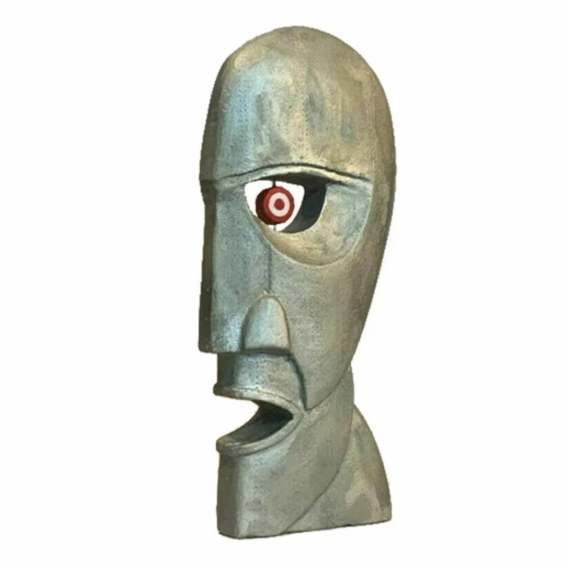 Terror Style Human Face Resin Bookends Peeping Design Sculpture Bookstand Home Bookshelf Art Decor Ornament