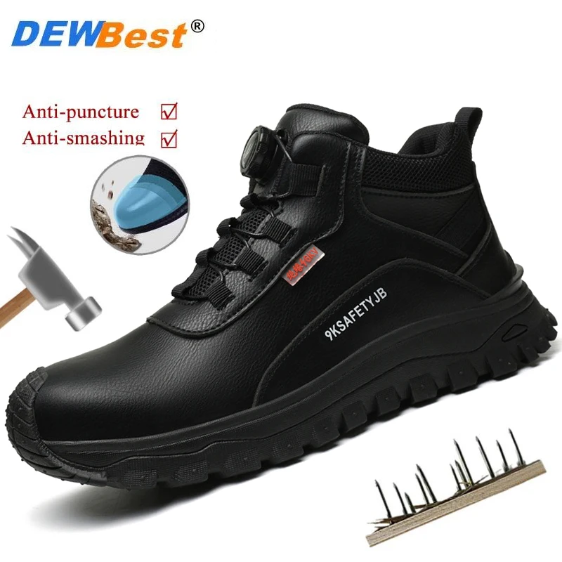 

6KV insulated shoes four seasons models breathable non-slip work shoes anti-smash steel head safety anti-static shoes wholesale