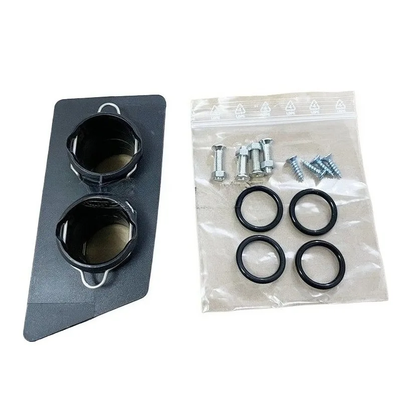 

For Porsche Panamera Front Ventilation Compartment Baffle Warm Air Water Pipe Joint Drainage Groove Interface