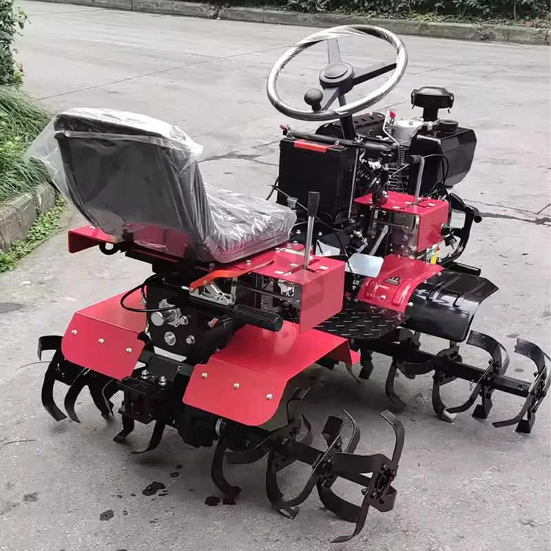15HP  Mini Tiller 4WD  Engine High Productivity Eco-Friendly Energy Saving High Safety For Farming & Gardening
