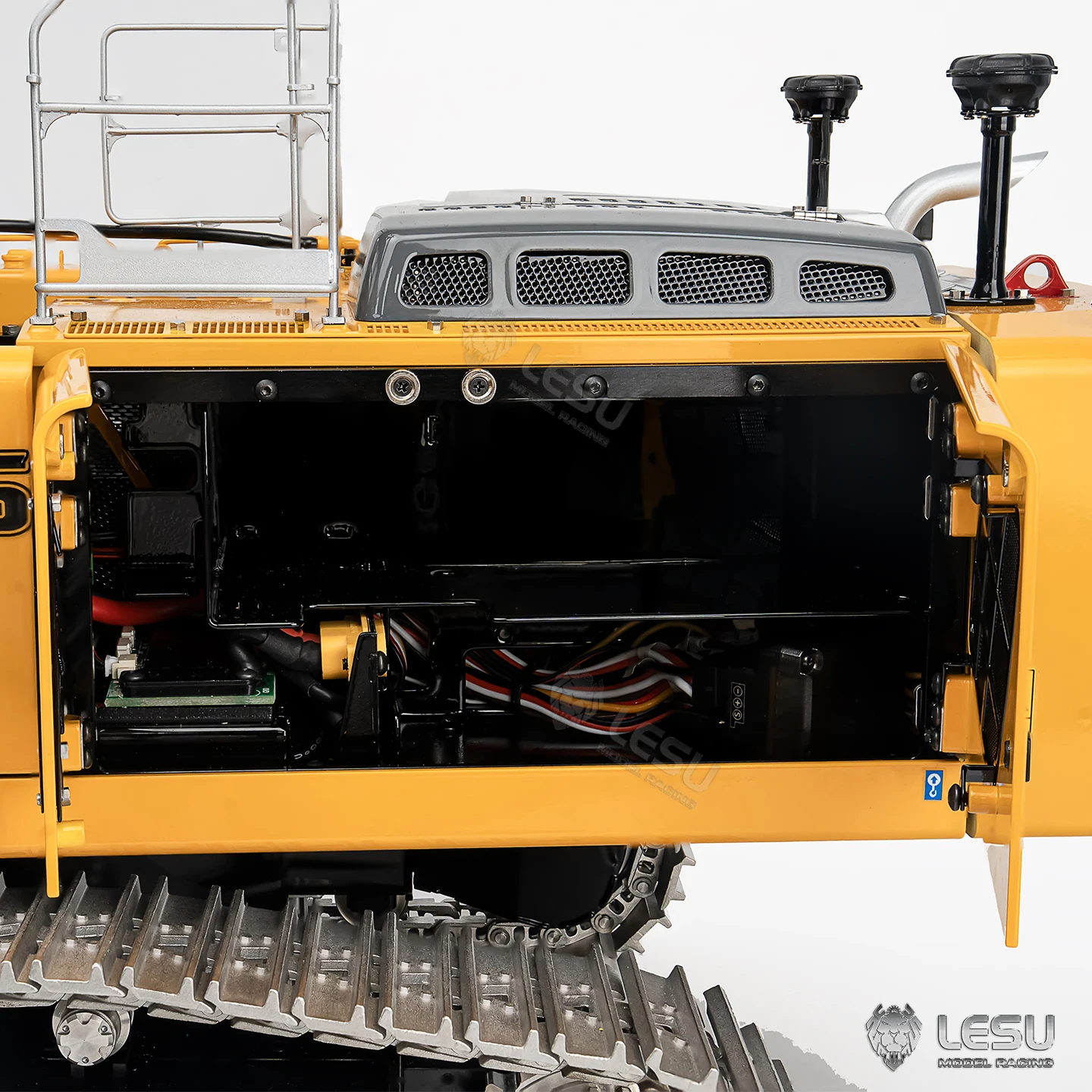 New LESU 1/14 Metal 956 RC Hydraulic Excavator Digger Radio Remote Control Construction Vehicle Trucks Car Hobby Model for Adult - Image 6