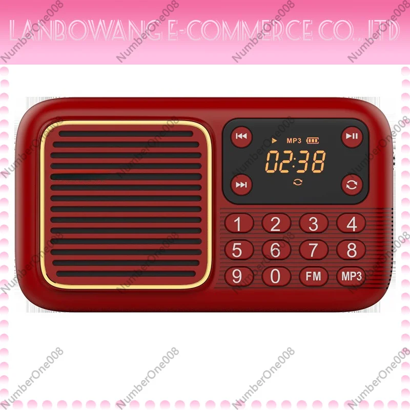 

For Panda S1 Portable Radio Card Supported MP3 Player Theater Broadcast Radio Receiver for Elder Users