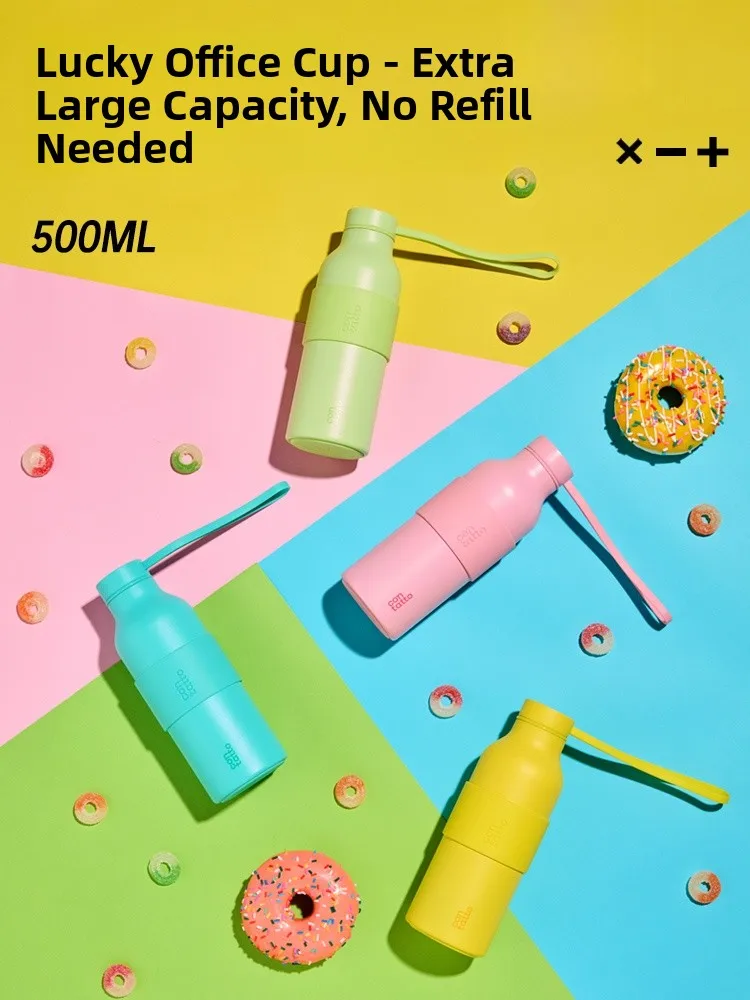 

Jim Blue Ranger Stainl Steel Sports Insulated Cooling Cup Women's High Aesthetic Outdoor Portable Ladies St Cup